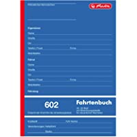 herlitz Formularbuch &quot-Fahrtenbuch 602&quot-- A5- 32 Blatt